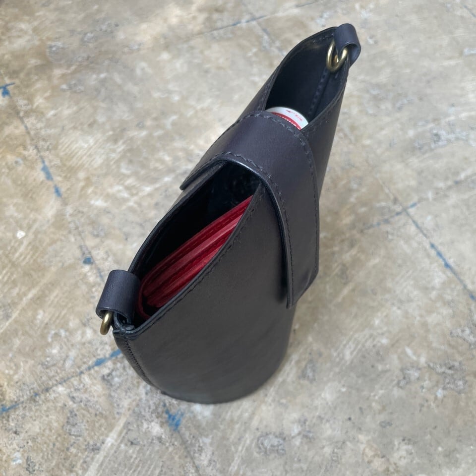 選べるスタイル・革21色】栃木レザー製バケツハンドバッグ