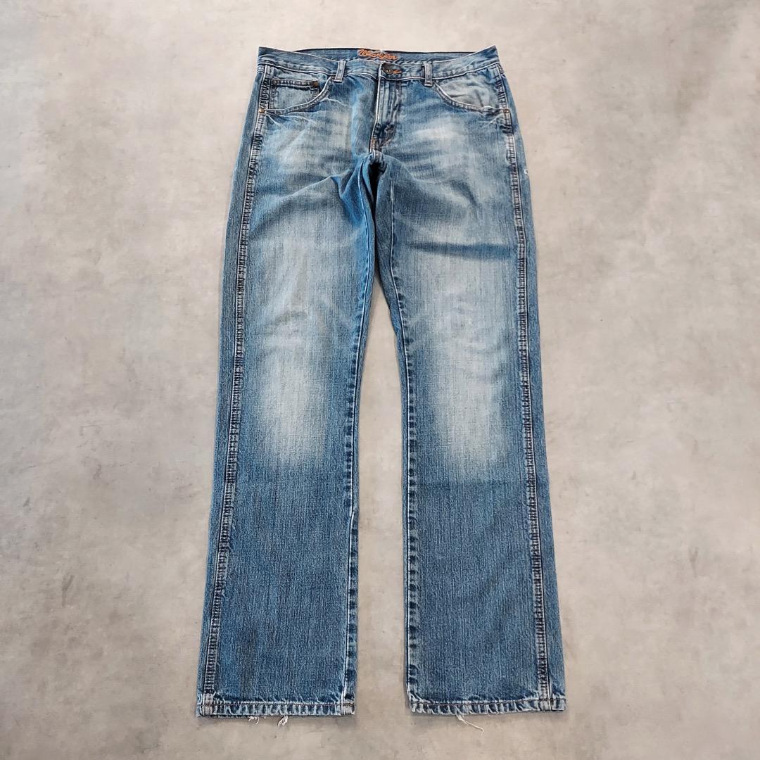 Wrangler ラングラー W34 ブルーデニム 90s 古着 青 14314