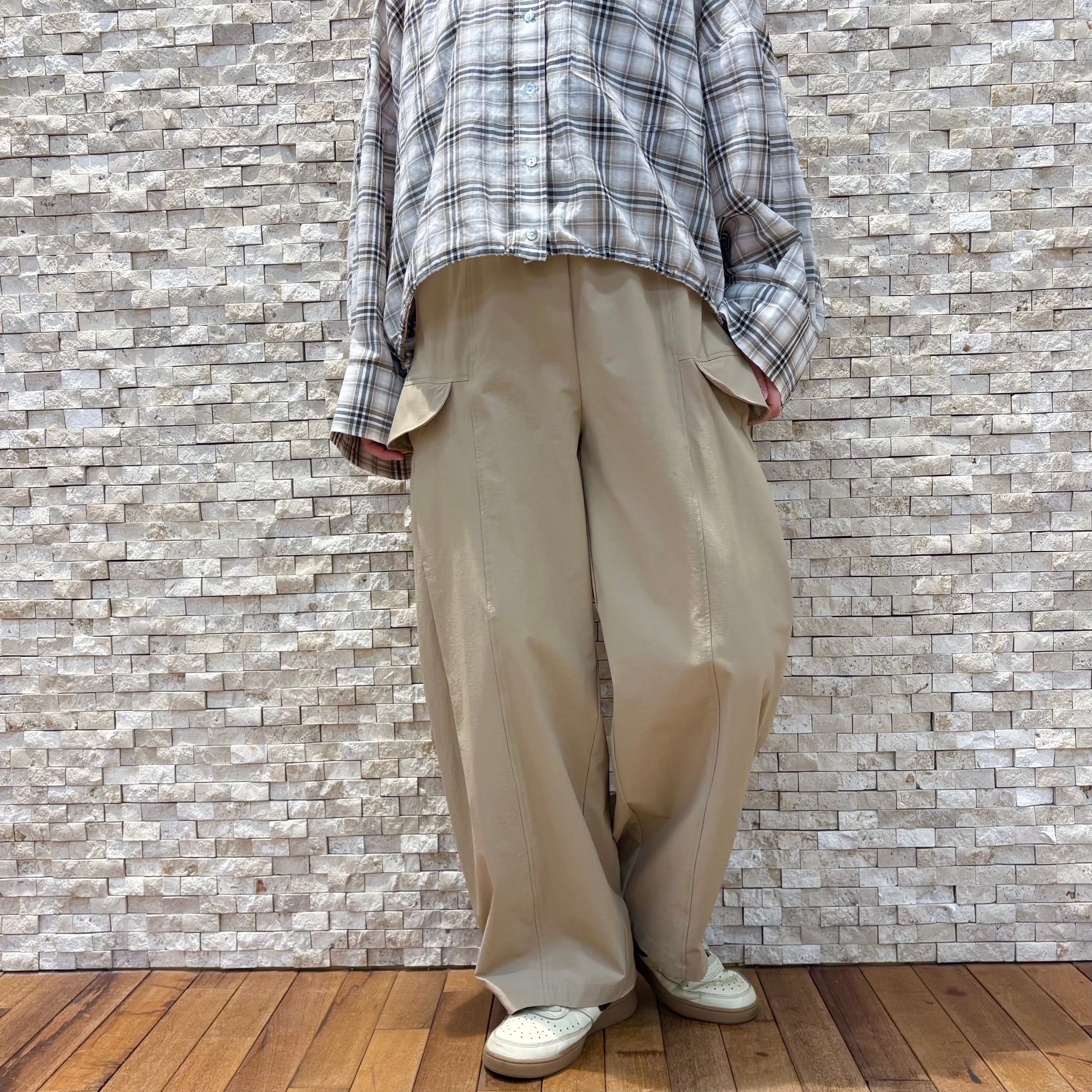 【Hazelnut】サイドポケットデザインパンツ(26222)