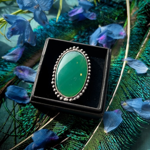 クリソプレーズの指輪