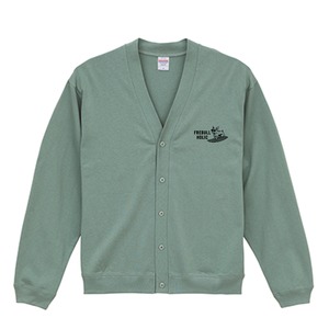 FREBULL SURF ルーズフィットカーディガン スモーキーグリーン P00558