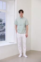 GOXO ゴーエックスオー ロゴゴルフフィットパラシュートパンツ ホワイト