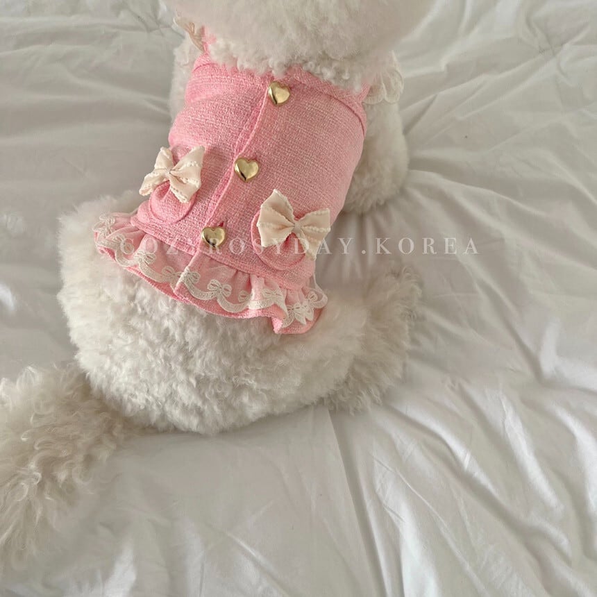 即納販売 Heidi Tweed Bustier ツイードビスチェ [Cozyrosyday ] 韓国