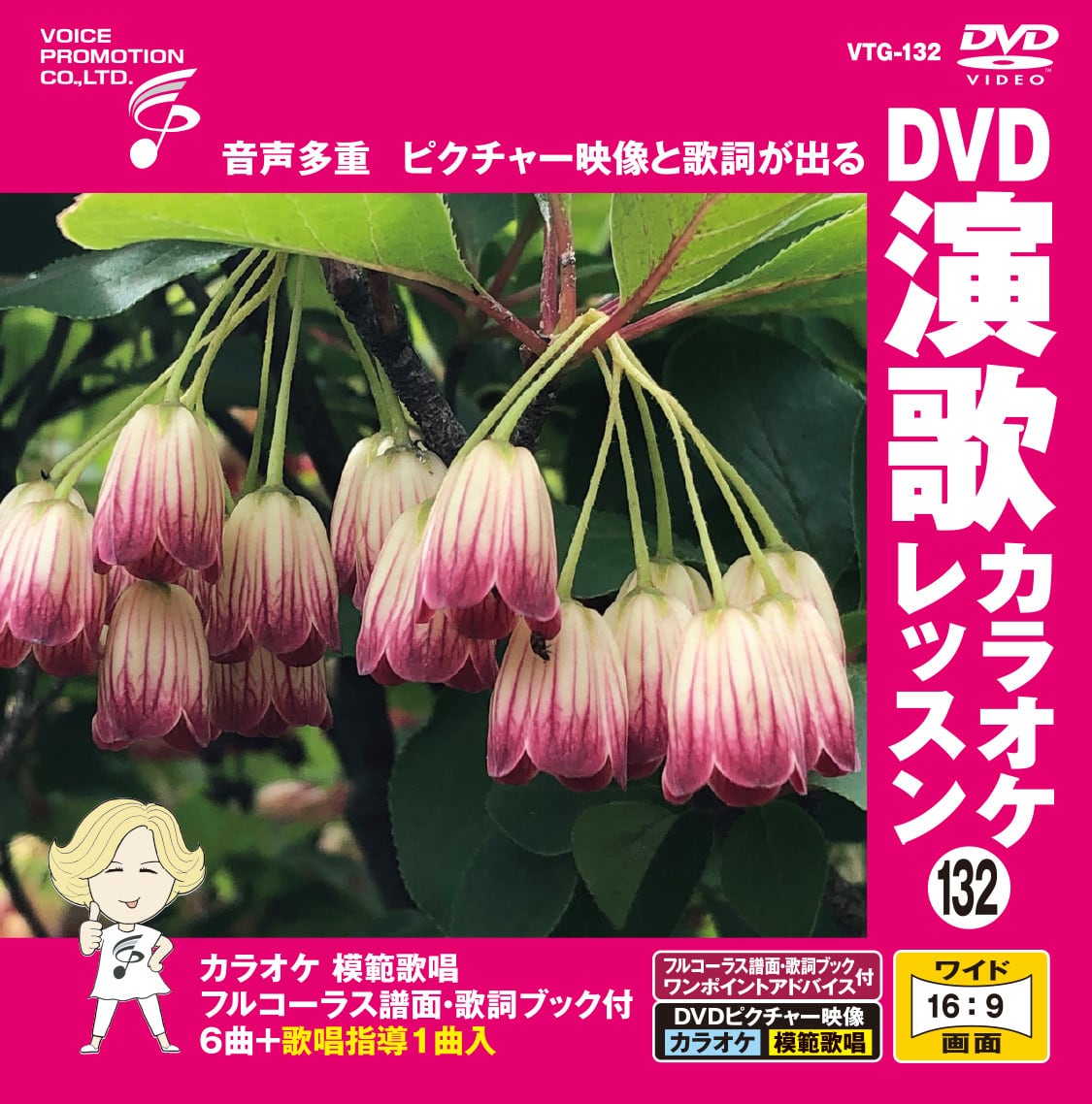 DVD演歌カラオケレッスン95 （VTG-095） | 家庭用カラオケのボイス