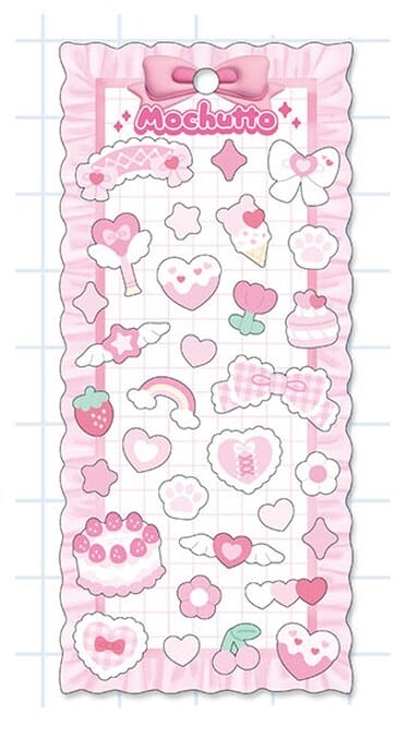 ステッカー もちゅっとステッカー miw_82742_82747 Mochutto sticker