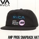 スナップバックキャップ 帽子 ハット RVCA ルーカ ANP PROG SNAPBACK HAT  AVYHA00297