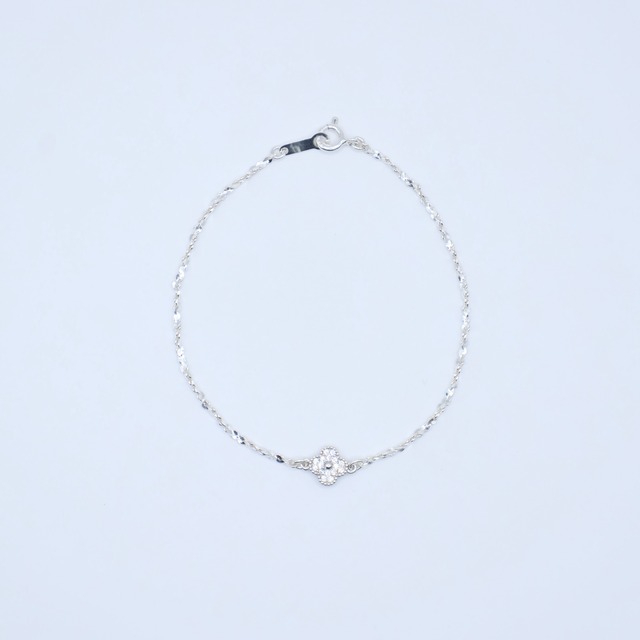 クローバーブレスレット silver925