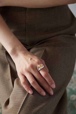 rutilated quartz ring(CAAC-R067)