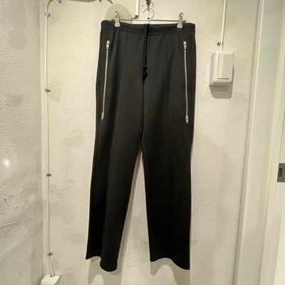 Maison Margiela　メゾンマルジェラ RAISED SEAM ZIP DETAIL TROUSERS トラックパンツ　ブラック　 44【表参道t06】 | ブランド古着Brooch powered by BASE