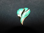 ハート型のブローチ（ビンテージ ）vintage brooch  (heart) 