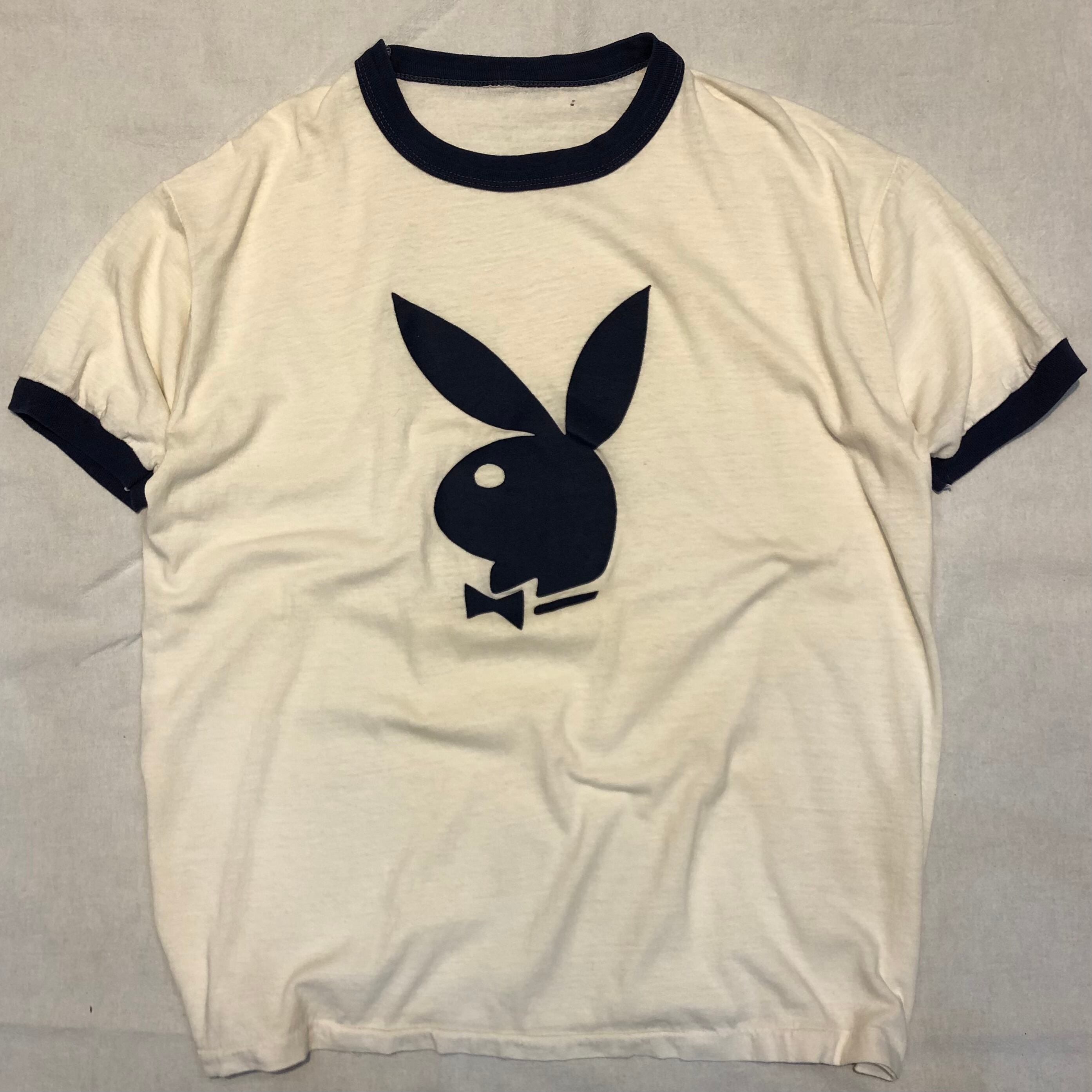 80s anvil アンビル PLAYBOY プレイボーイ プリントロンTEE｜メンズ 