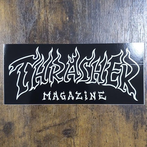 【ST-1097】Thrasher Magazine skateboard sticker スラッシャー スケートボード ステッカー