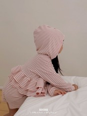 韓国子供服 / BANANA J / 26Autumn / アイノ フードパーカー / 秋服 / キッズ *XS~JS*