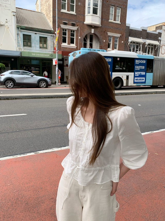 (予約) riette / Washing carpenter pants 1color