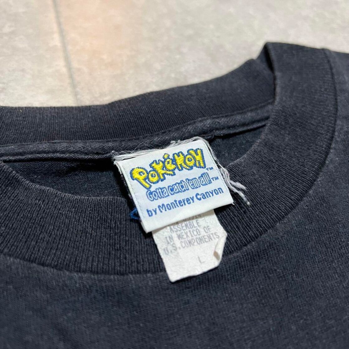 希少 USA規格 99年コピーライト ポケモン tシャツ ビンテージ カビゴン 