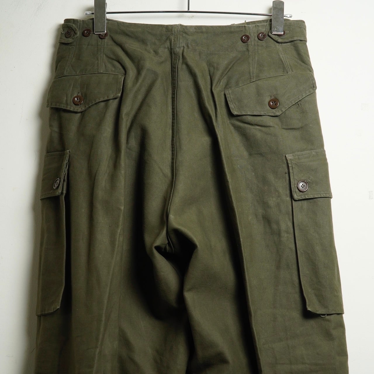 50〜60’s Dutch Military Double Face Field Cargo Pants