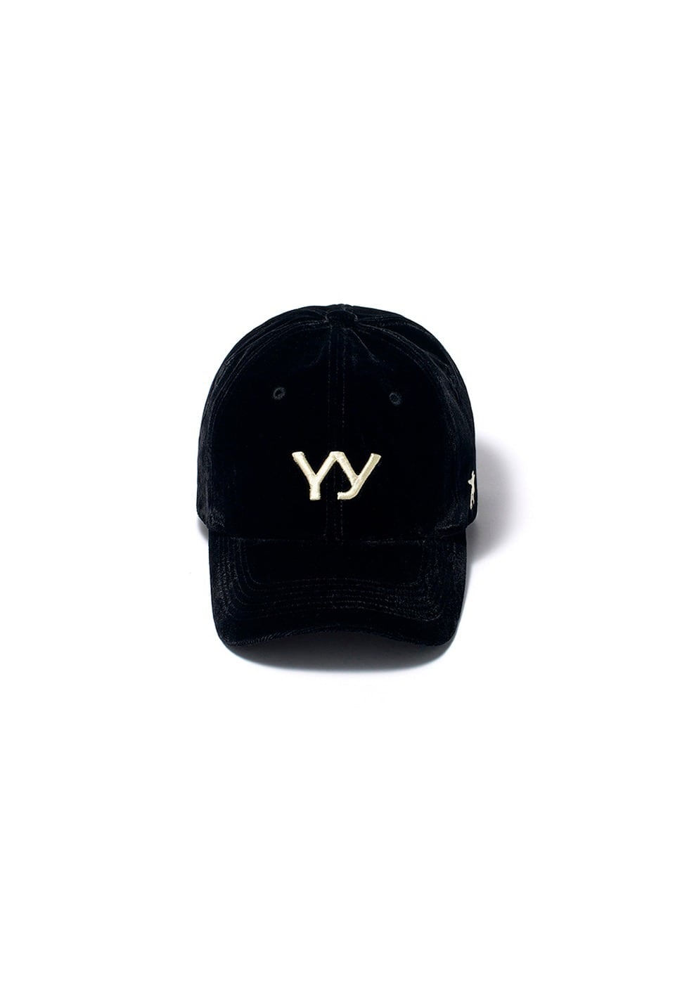 【OPEN YY / オープンワイワイ】 VELVET BALL CAP OPEN YY] YY VELVET BALL CAP, BLACK 正規品 韓国ブランド 韓国通販