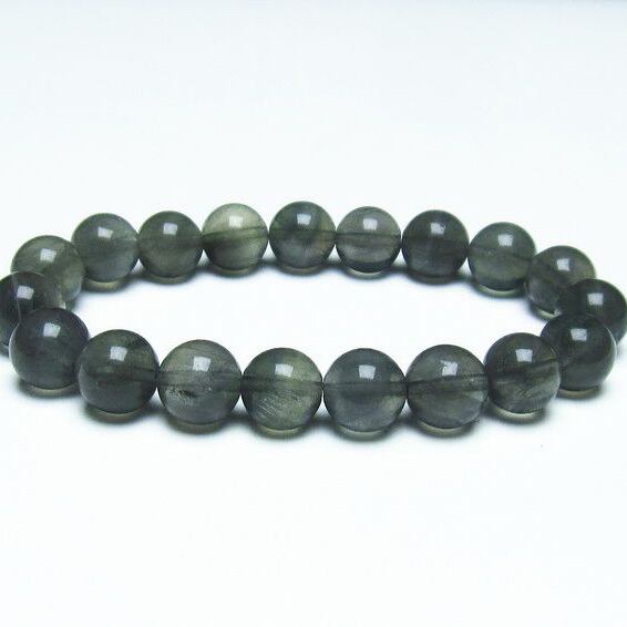 ラビットヘアー フローライト ブレスレット 10mm [M便 1/10] 111-24874