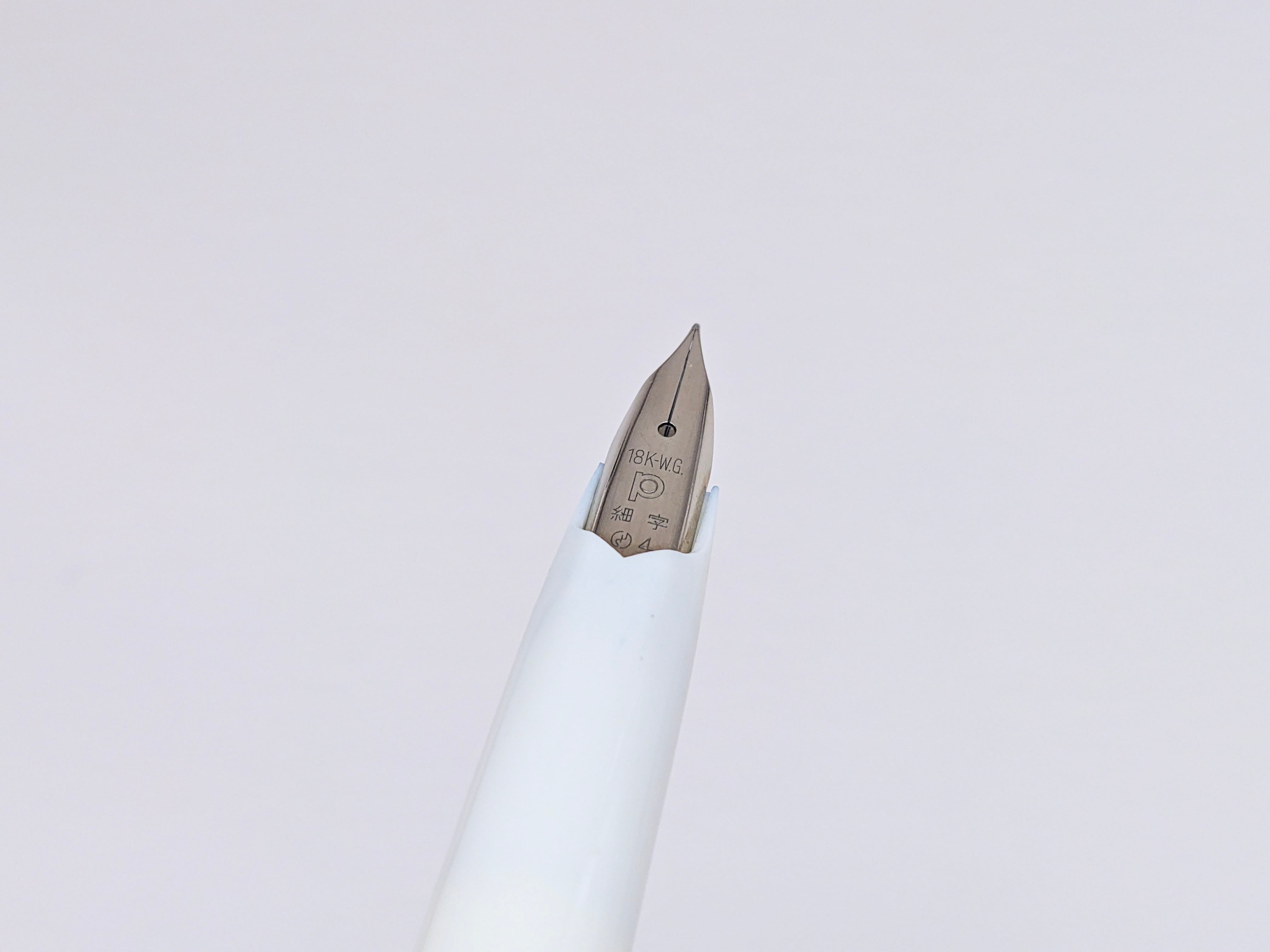 70s プラチナ PLATINUM （細字） 18K-WG 03203 | 川口明弘の調整万年筆