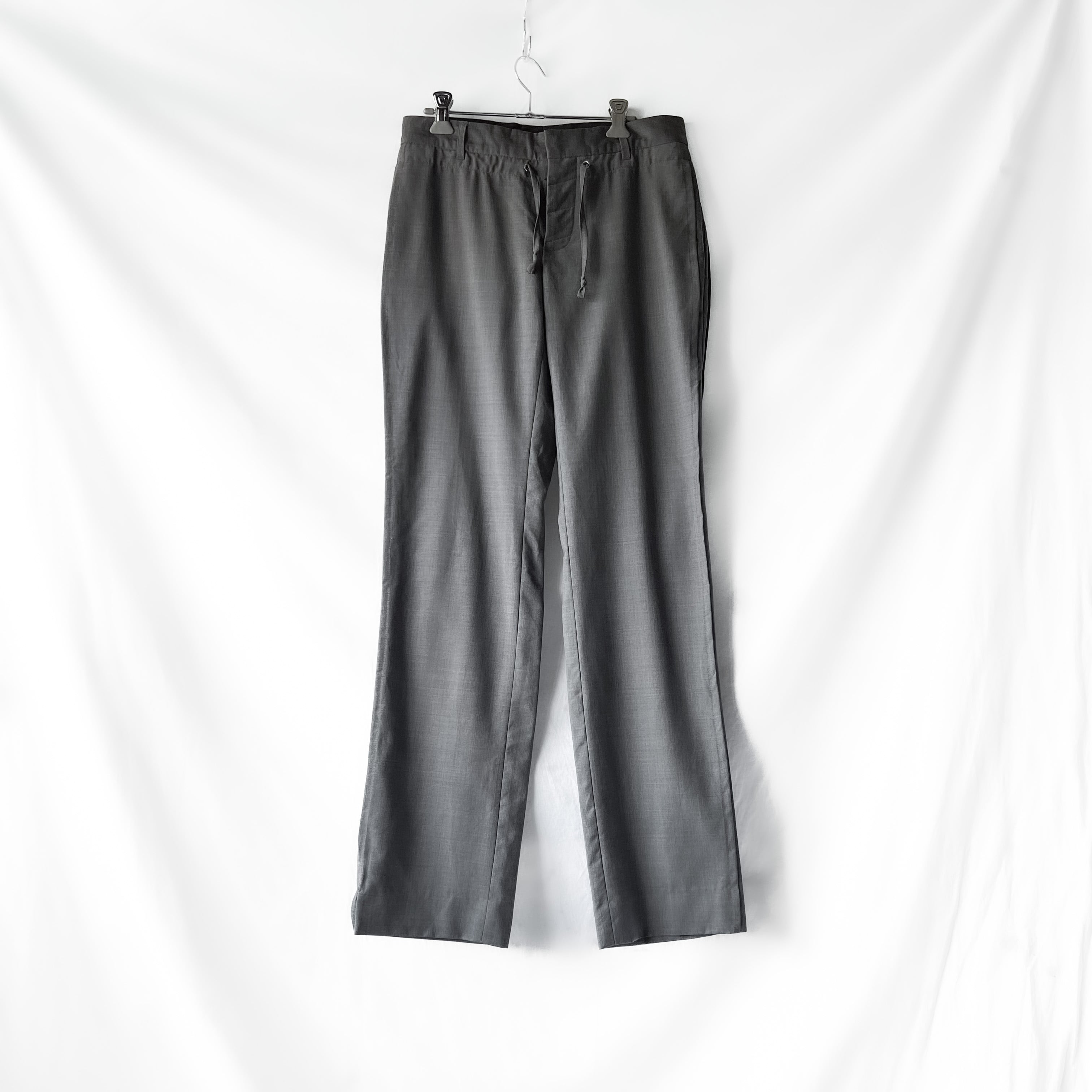 kris van assche” gray slacks pants クリスヴァンアッシュ パンツ ...