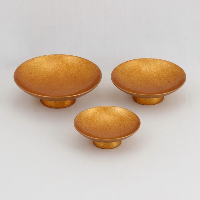 1952  輪島塗　屠蘇器／胴張形／純金粉蒔絵