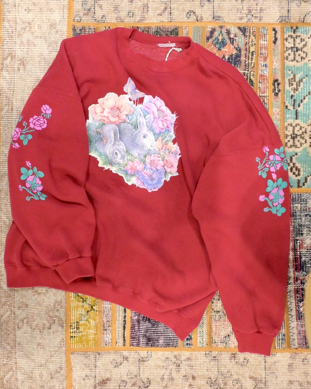 RABBIT PRINTED SWEAT