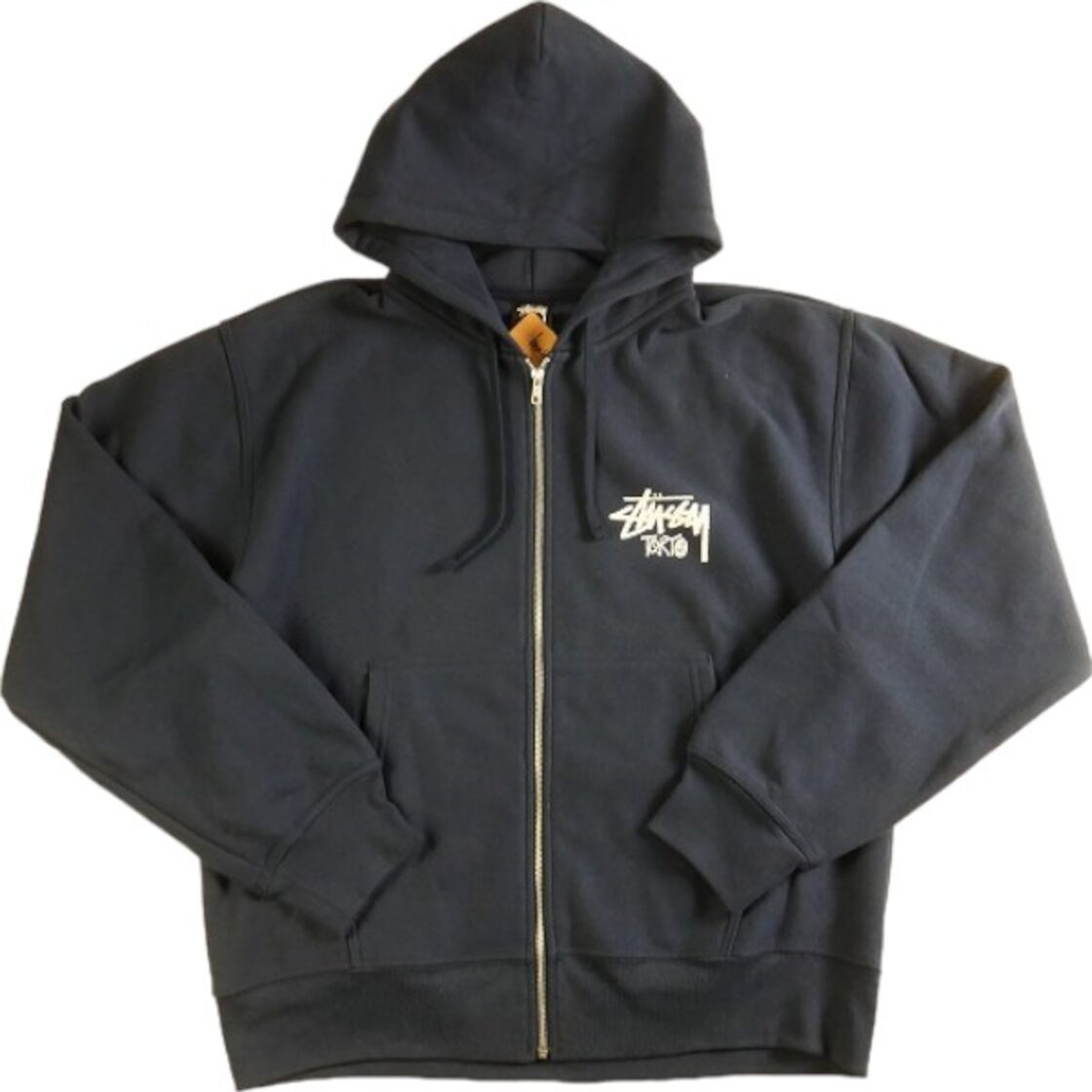 Size【L】 STUSSY ステューシー 24SS STOCK TOKYO ZIP HOOD NAVY 東京  