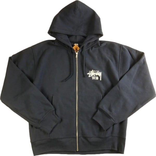 Size【L】 STUSSY ステューシー 24SS STOCK TOKYO ZIP HOOD NAVY 東京 