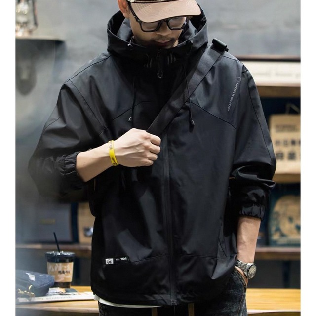 Hooded zip mountain jacket 1529