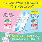 サラサーティ コットン100 ワイド&ロング ちょっとだけ大きい安心サイズ 無香料 おりものシート 40個 小林製薬