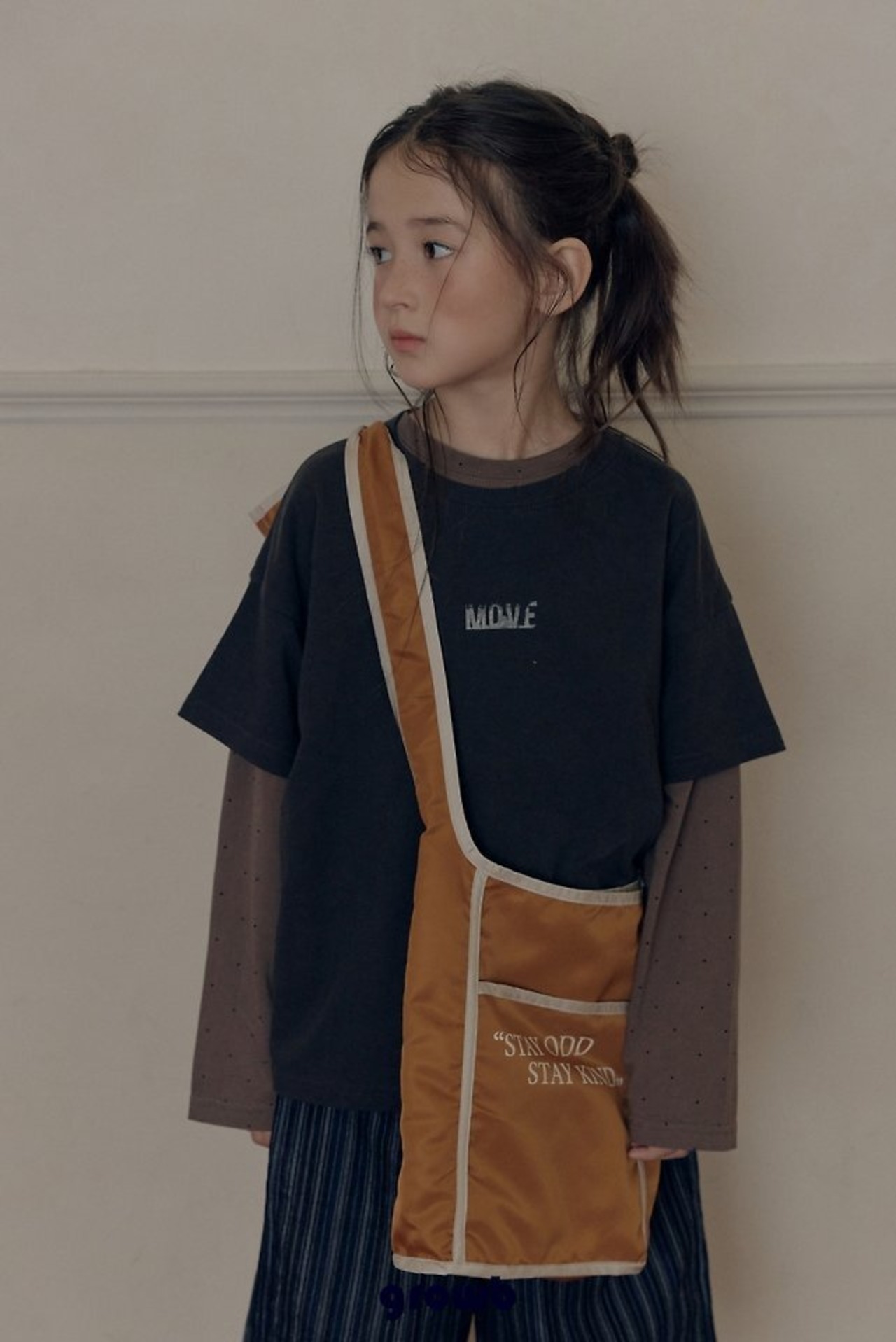 韓国子供服 / growb / ジャックリーン Tシャツ / 秋服 *XS~JM*