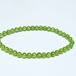 ペリドット ブレスレット 5mm メール便可 一点物 111-50619