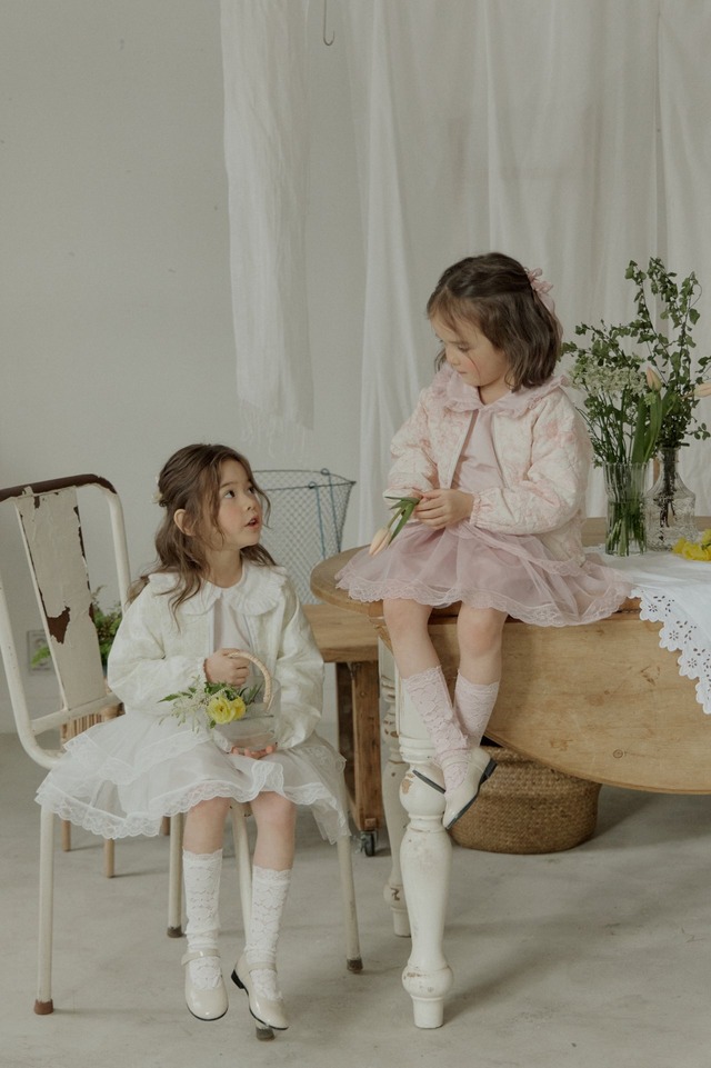 ラスト1 pink9【即納】<flo>  Kerry blouse