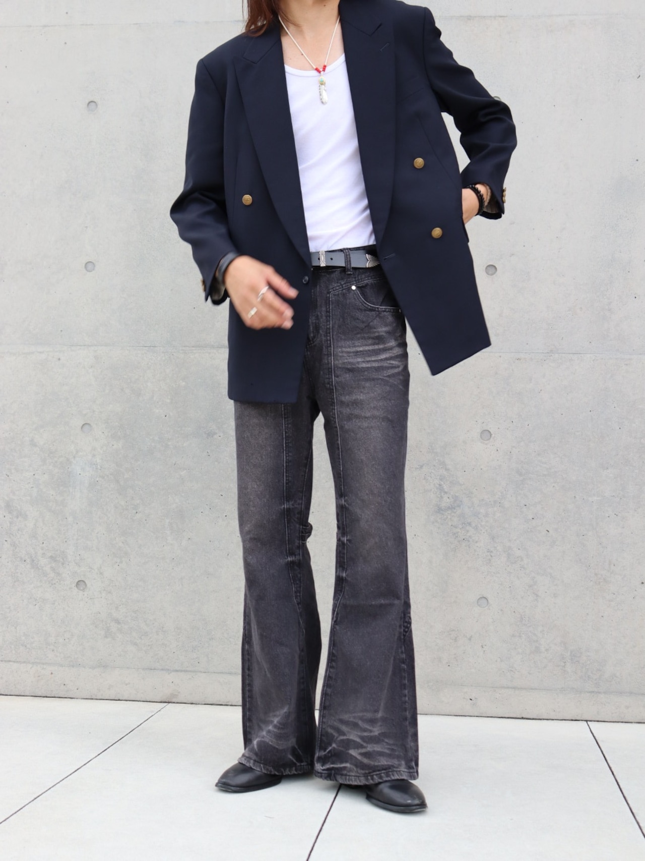 American Flare Denim【Black】