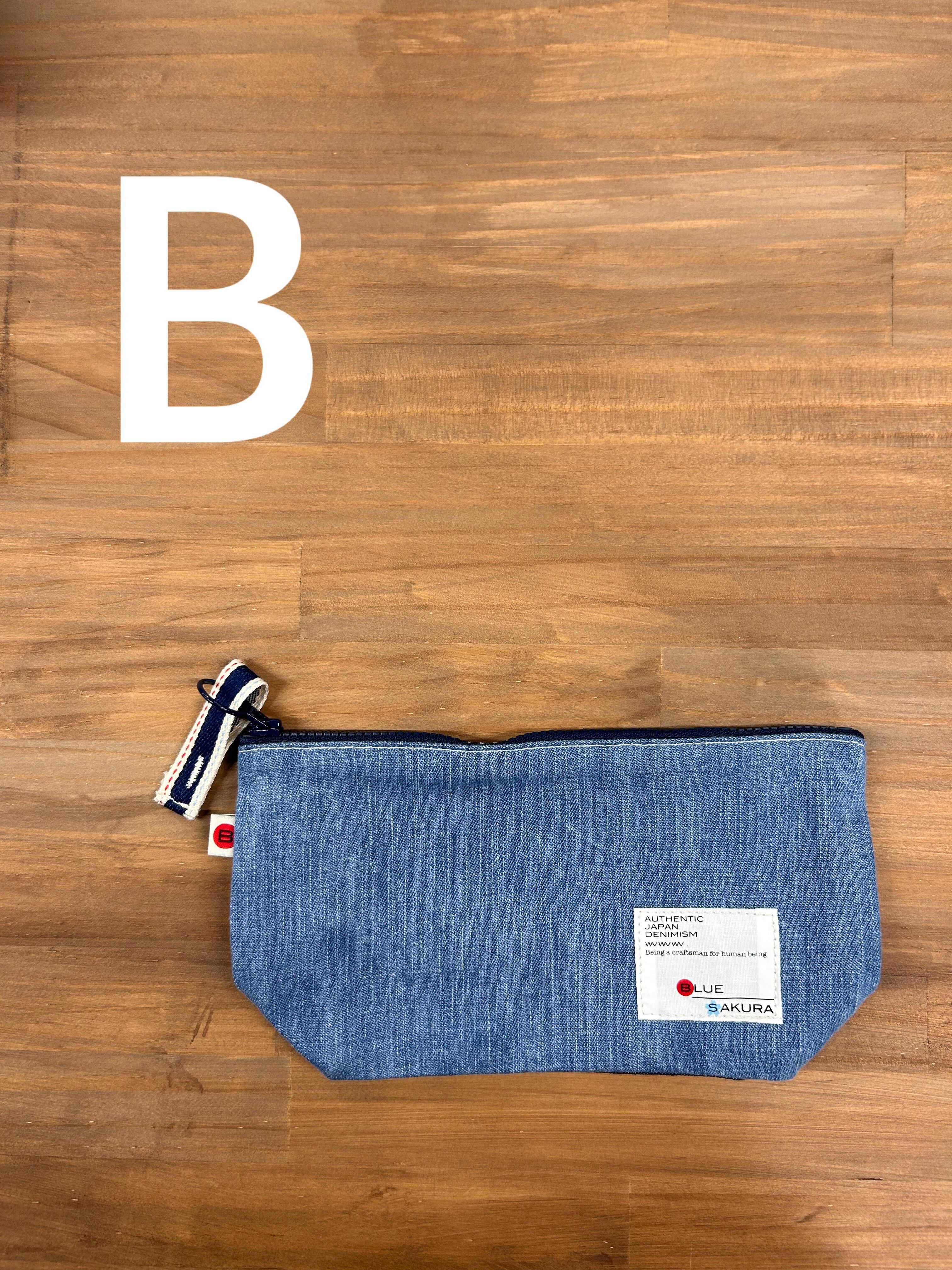 RANDOM DENIM POUCH | BLUE SAKURA JEANS 公式サイト