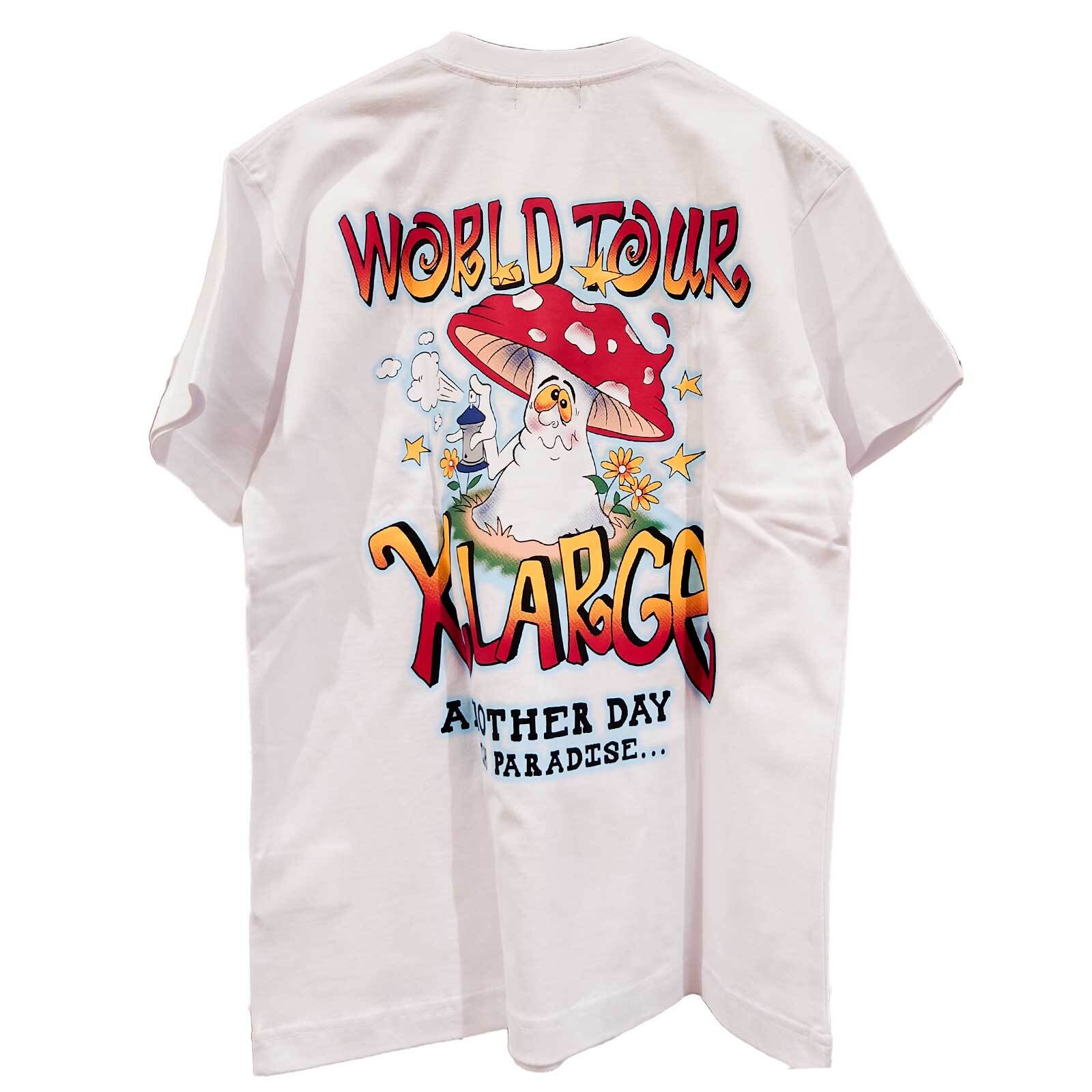 XLARGE（エクストララージ）半袖Tシャツ WORLD TOUR S/S TEE