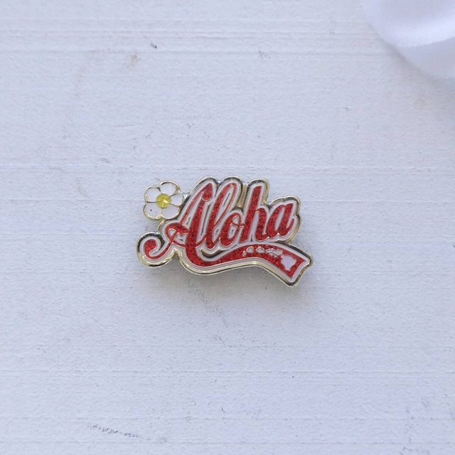 ★ハワイ直輸入★ハワイアン ミニ マグネット／ハワイアン雑貨／強力磁石／キッチンマグネット＜Aloha＞