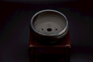 BCT×ゆうき祥石 盆栽鉢 小 (黒) | BCT×Yuki Shoseki Bonsai Pot Small (Black)
