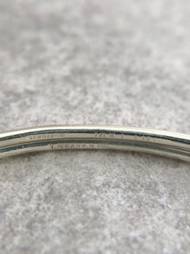 Tiffany & Co. ティファニー バングル シルバー ダブル 925 フックアンドアイ vintage ヴィンテージ オールド serp6j