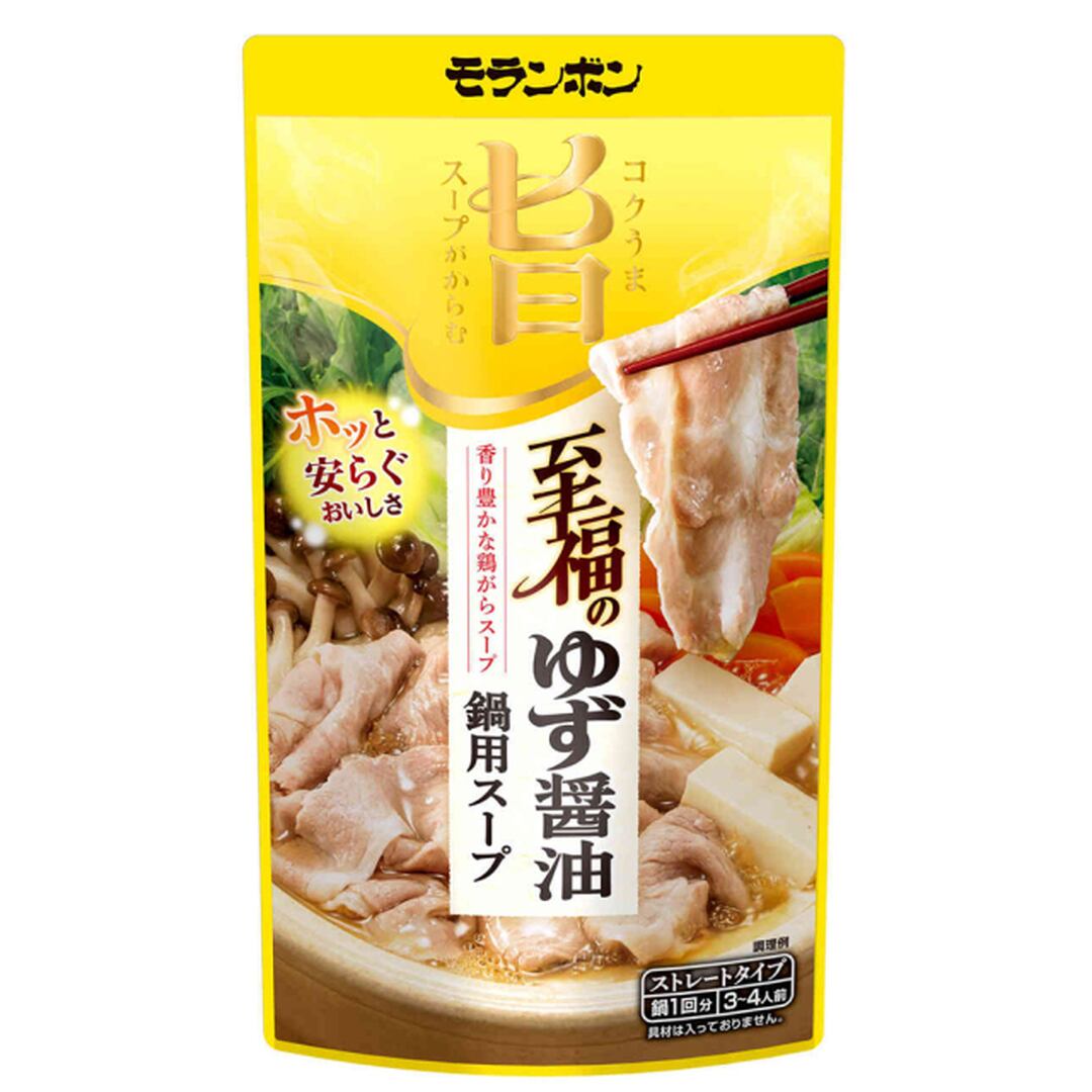 〈壱丁田〉モランボン ゆず醤油鍋用スープ 1p