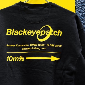 BLACK EYE PATCH × ANSWER / 2nd Anniversary Limited Crew Sweat