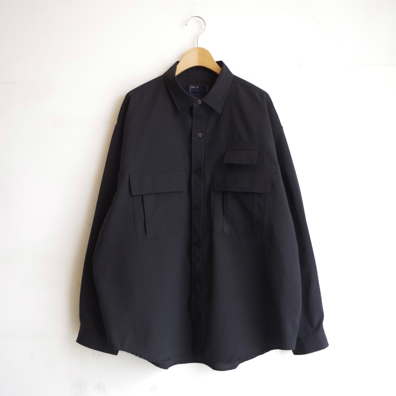 meanswhile Breathable Linen Luggage L/S SH MW-SH26102