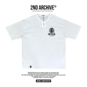 2ND004 2NDARCHIVE Tシャツ 韓国ファッション オーバーサイズ ユニセックス