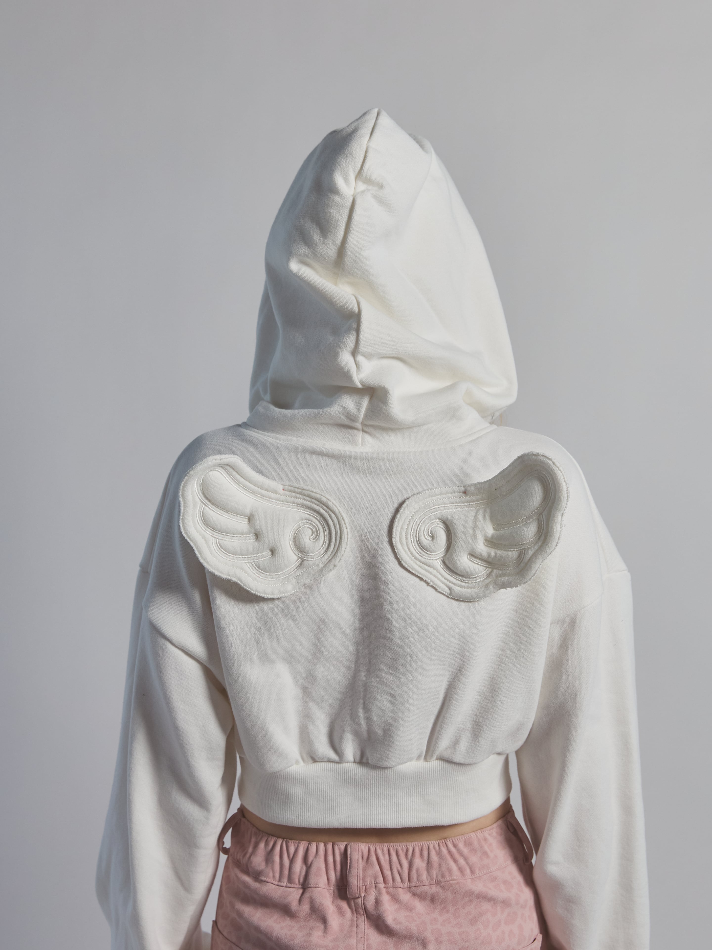 ショートウィングパーカー エンジェルウィングパーカー 9dfca4c05ebf61ebaaf53550d23c70