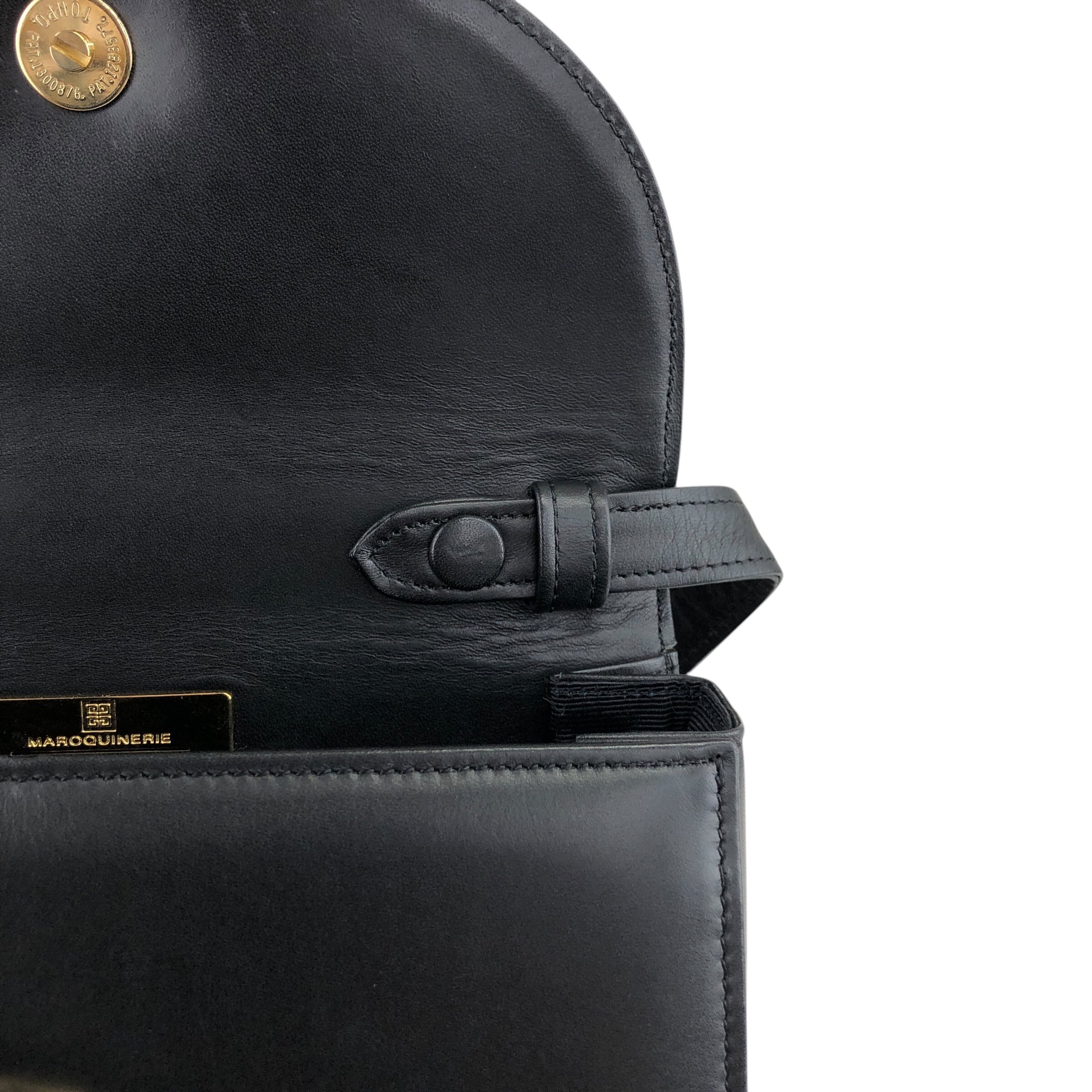 GIVENCHY ジバンシィ ショルダーバッグ ブラック ロゴ レザー 2way