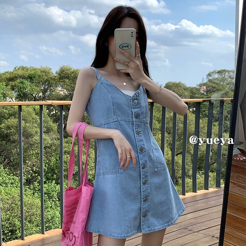 スカート サマーウェストAラインドレス 夏物 クレセントシティ37755055502