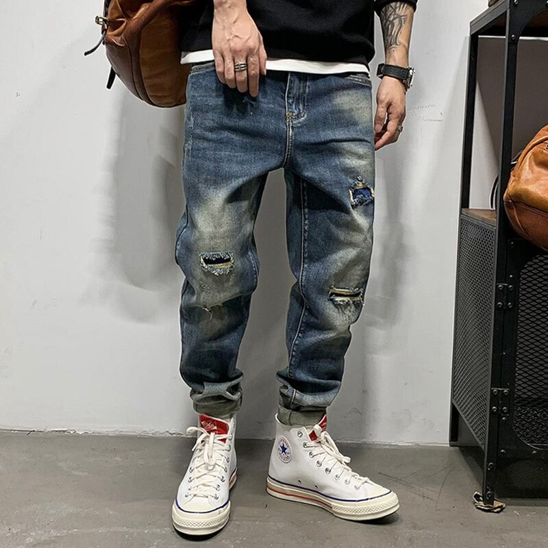 ジーンズ カジュアルパンツ ストリート Xu_Tailang80282967952