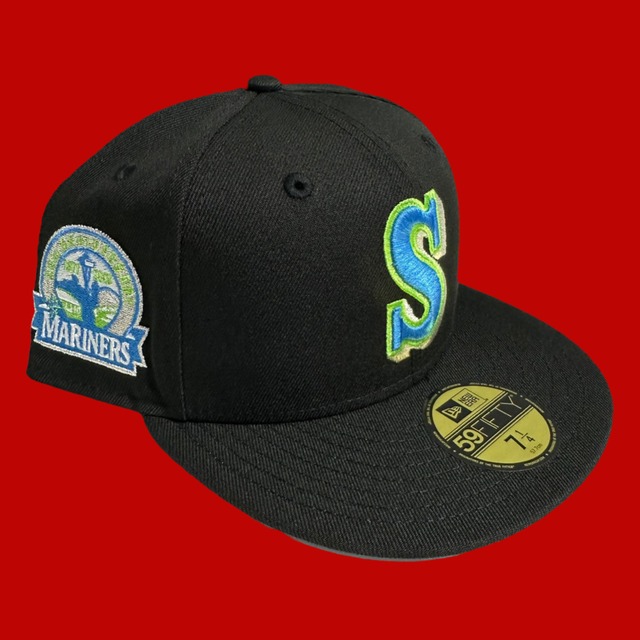 Seattle Mariners 30th Anniversary New Era 59Fifty Fitted / Black (Gray Brim)