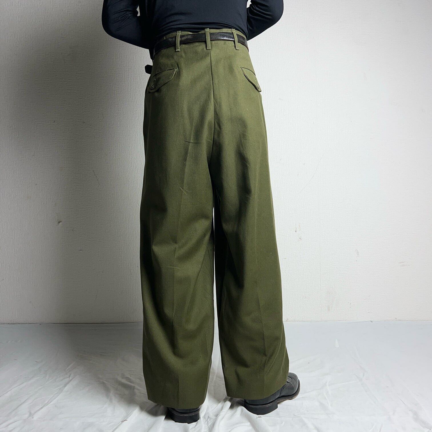 1950's M-1951 FIELD WOOL TROUSERS 50年代 U.S.ARMY M-51 フィールド