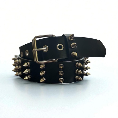 ウエスタンベルト スパイク ブラック ベルト y2k グランジ wb92